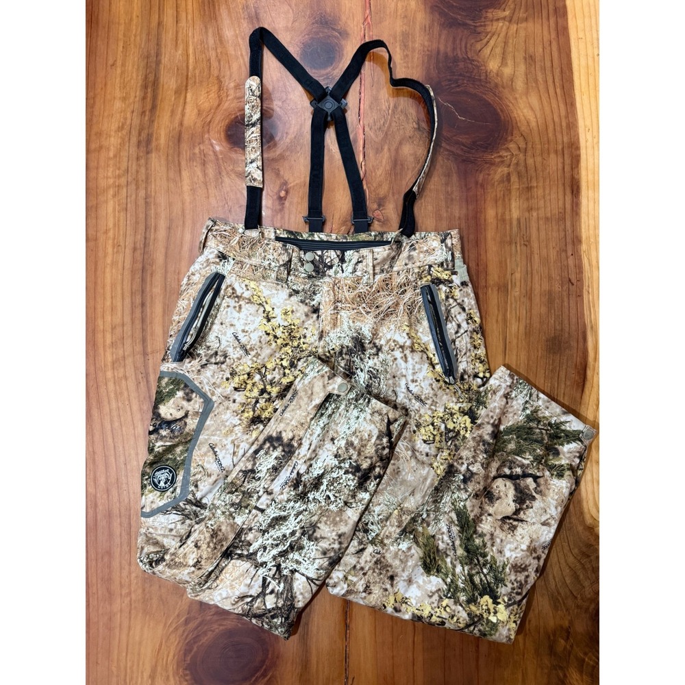 Cabela's Men Camo Hunting Pants 36 Insulated Fleece Thinsulate Zone Western SS26